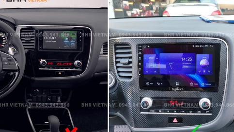 Màn hình DVD Android liền camera 360 Mitsubishi Outlander 2020 - nay | Fujitech 360 